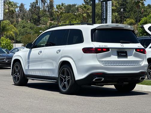 Polar White 2025 Mercedes-Benz GLS 450 4MATIC