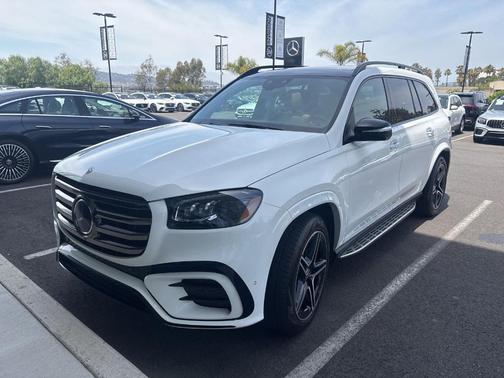 Polar White 2025 Mercedes-Benz GLS 450 4MATIC