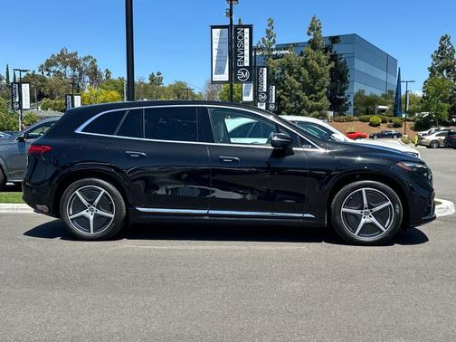 Obsidian Black Metallic 2023 Mercedes-Benz EQS 580 Base 4MATIC