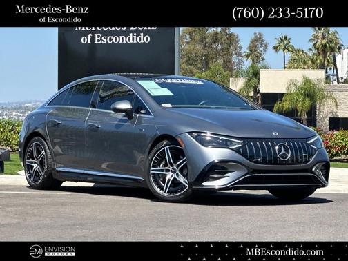 Selenite Gray Metallic 2023 Mercedes-Benz AMG EQE Base