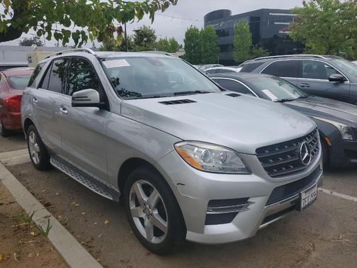 Iridium Silver Metallic 2014 Mercedes-Benz M-Class ML 350