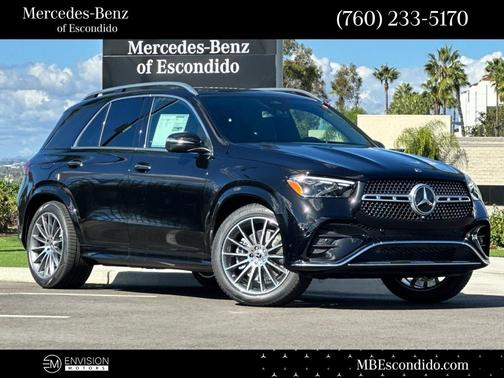Obsidian Black 2026 Mercedes-Benz GLE 580 AWD 4MATIC
