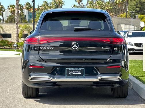 Obsidian Black Metallic 2023 Mercedes-Benz EQS 580 Base 4MATIC