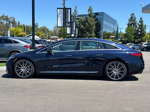 Blue 2026 Mercedes-Benz EQS 450 Base 4MATIC