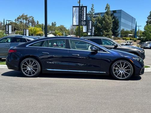Blue 2026 Mercedes-Benz EQS 450 Base 4MATIC