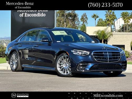 Blue 2026 Mercedes-Benz S-Class Base