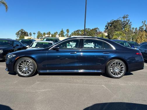 Blue 2026 Mercedes-Benz S-Class Base