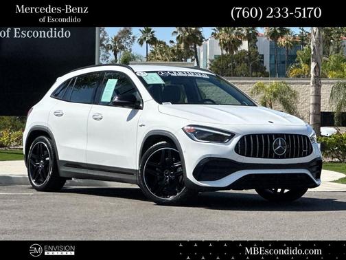 Polar White 2023 Mercedes-Benz AMG GLA 35 Base