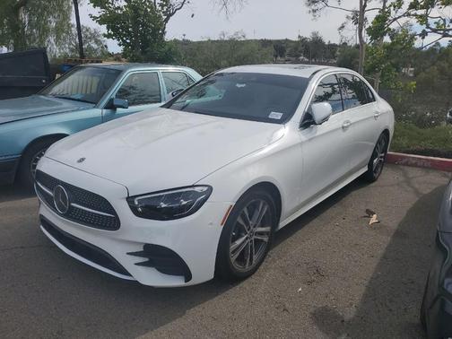 Polar White 2021 Mercedes-Benz E-Class E 350