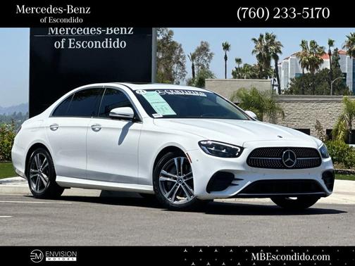 Polar White 2021 Mercedes-Benz E-Class E 350