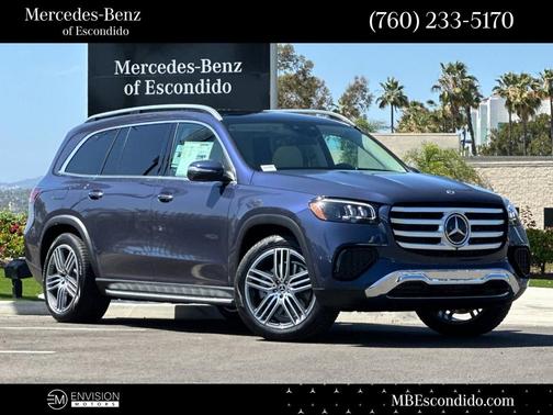 Blue 2026 Mercedes-Benz GLS 450 4MATIC