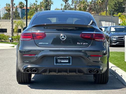 Graphite Gray Metallic 2021 Mercedes-Benz AMG GLC 43 4MATIC Coupe