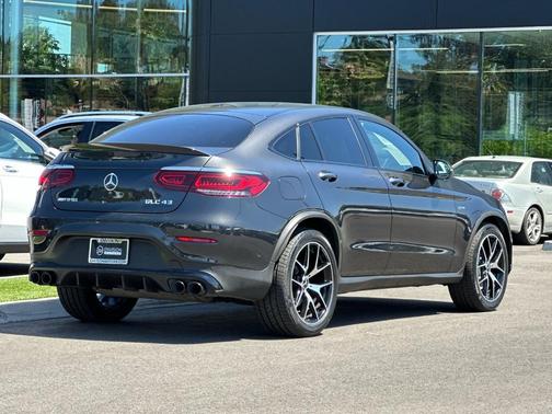 Graphite Gray Metallic 2021 Mercedes-Benz AMG GLC 43 4MATIC Coupe