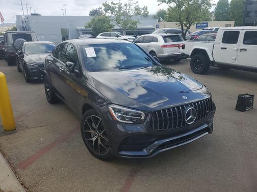 Graphite Gray Metallic 2021 Mercedes-Benz AMG GLC 43 4MATIC Coupe