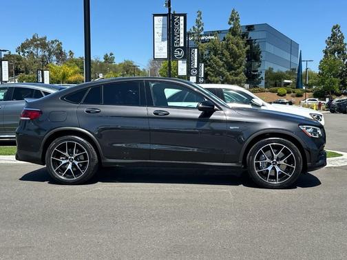 Graphite Gray Metallic 2021 Mercedes-Benz AMG GLC 43 4MATIC Coupe