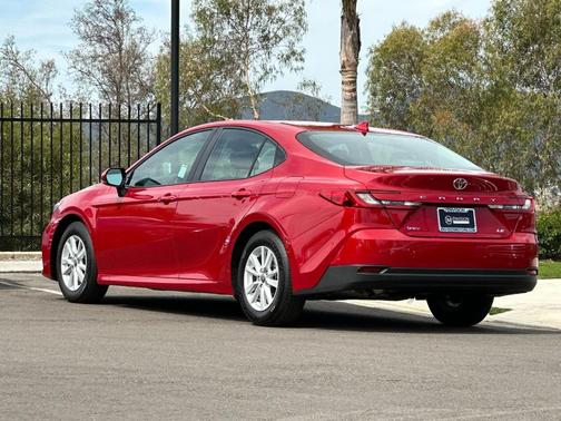 Red 2026 Toyota Camry LE