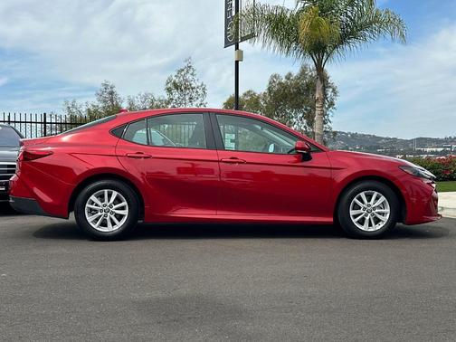 Red 2026 Toyota Camry LE