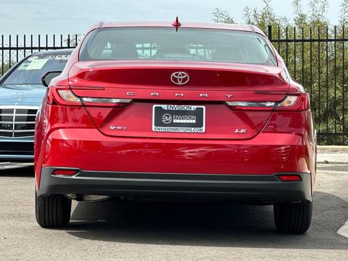 Red 2026 Toyota Camry LE