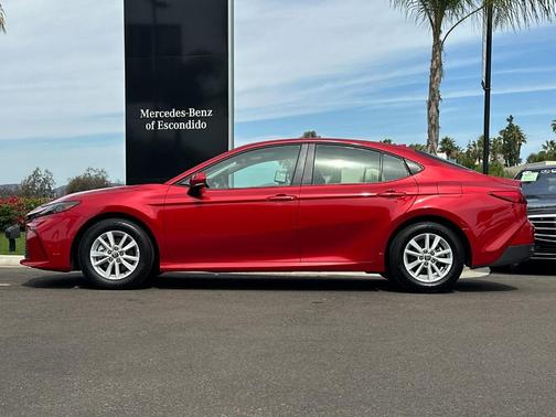 Red 2026 Toyota Camry LE