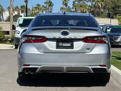 Celestial Silver Metallic 2022 Toyota Camry Hybrid Nightshade
