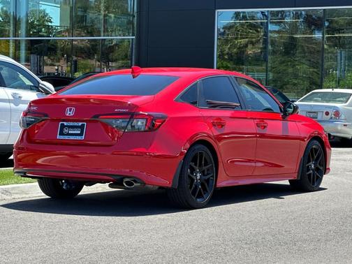 Rallye Red 2025 Honda Civic Sport
