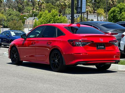 Rallye Red 2025 Honda Civic Sport