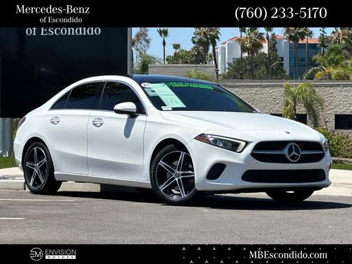 Polar White 2019 Mercedes-Benz A-Class A 220