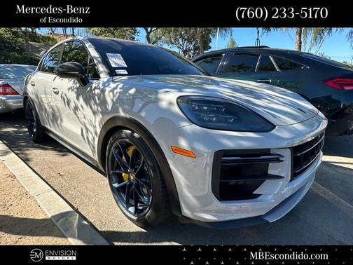 Chalk 2024 Porsche Cayenne Turbo GT