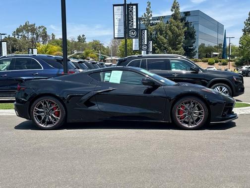 Black 2025 Chevrolet Corvette Stingray w/2LT