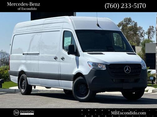Arctic White 2026 Mercedes-Benz Sprinter 2500 High Roof