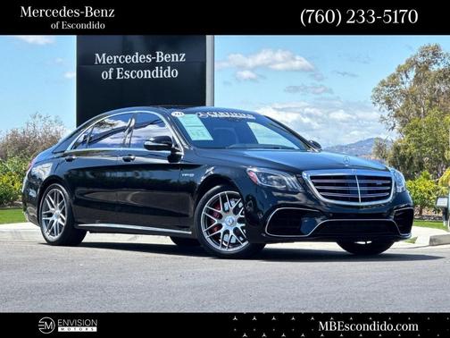 Black 2020 Mercedes-Benz AMG S 63 Base 4MATIC