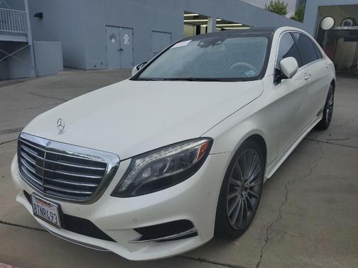 designo Diamond White Metallic 2017 Mercedes-Benz S-Class S 550