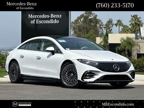 Polar White 2024 Mercedes-Benz EQS 450+ Base