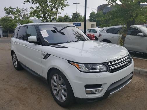Fuji White 2017 Land Rover Range Rover Sport 3.0L Supercharged HSE