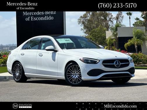 Polar White 2026 Mercedes-Benz C-Class C 300 4MATIC