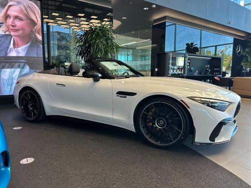 White 2026 Mercedes-Benz AMG SL 63 S E Performance