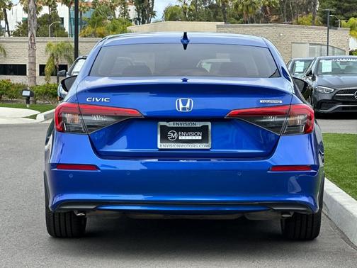 Aegean Blue Metallic 2023 Honda Civic Touring