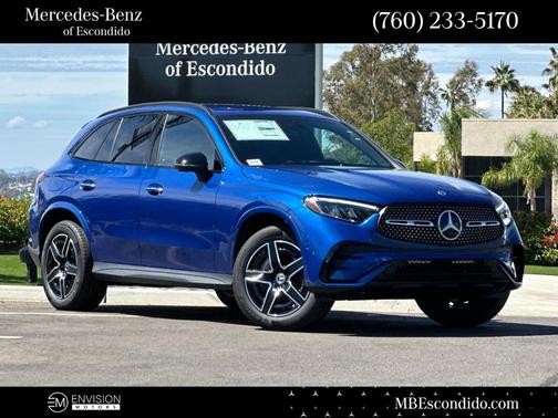 Blue 2026 Mercedes-Benz GLC 300 Base