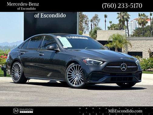 Graphite Gray Metallic 2022 Mercedes-Benz C-Class C 300