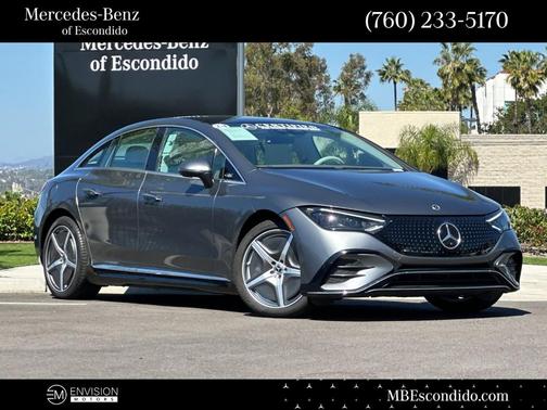 Selenite Gray Metallic 2024 Mercedes-Benz EQE 350 Base 4MATIC