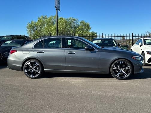 Gray 2026 Mercedes-Benz C-Class C 300