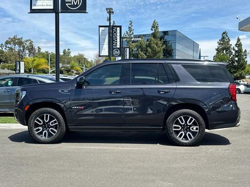 Titanium Rush Metallic 2023 GMC Yukon AT4