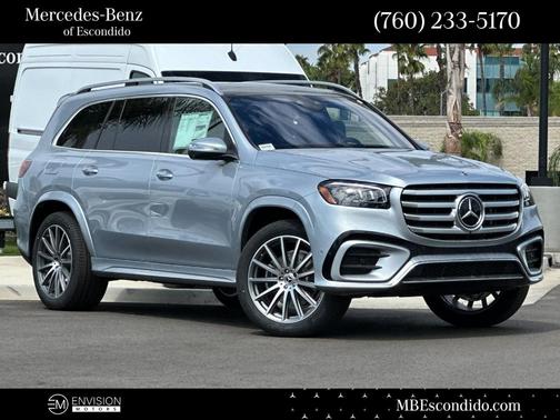 Silver Metallic 2026 Mercedes-Benz GLS 450 4MATIC