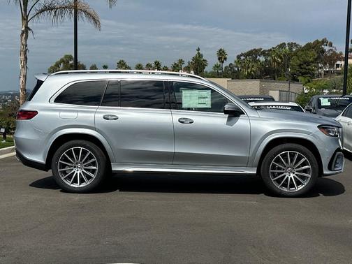 Silver Metallic 2026 Mercedes-Benz GLS 450 4MATIC
