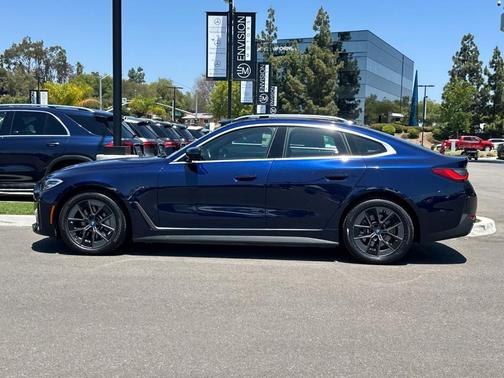Tanzanite Blue II Metallic 2023 BMW i4 Gran Coupe eDrive35