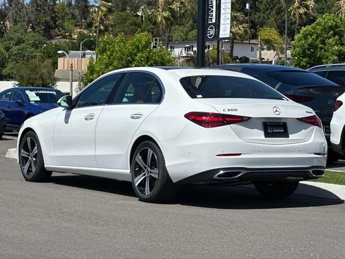 Polar White 2026 Mercedes-Benz C-Class C 300 4MATIC
