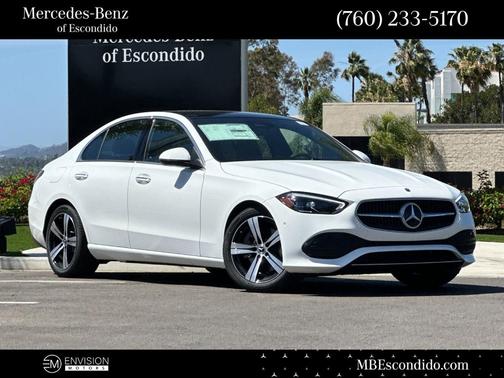 Polar White 2026 Mercedes-Benz C-Class C 300 4MATIC