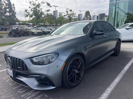 designo Selenite Gray Magno 2021 Mercedes-Benz AMG E 63 S 4MATIC