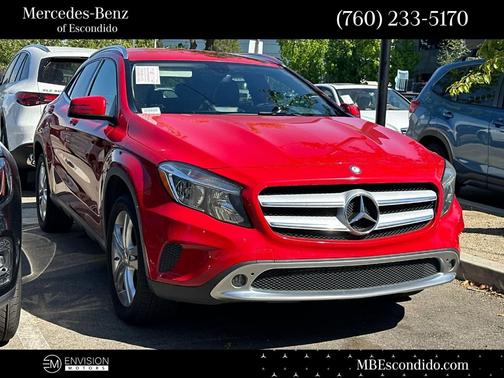 Jupiter Red 2015 Mercedes-Benz GLA-Class GLA 250