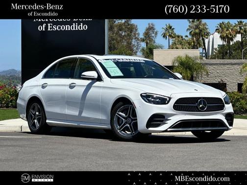 Polar White 2022 Mercedes-Benz E-Class E 350